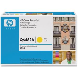 HP toner Q6462A 10 tis. LJ 4730 žlutý - originální