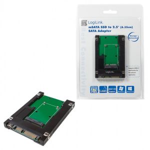 LogiLink adaptér mSATA SSD - 2.5" (6.35cm) SATA UA0223