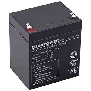 Europower akumulator 12V 5Ah T2