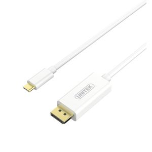 Unitek adaptér USB 3.1 Type-C - DisplayPort 4K 1.8m bílý [V400A]