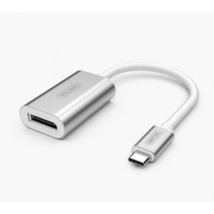 Unitek adaptér USB Type-C - DisplayPort 0.15m, hliník [Y-6317]