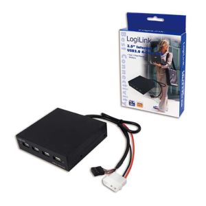 LogiLink Hub USB 2.0 4-portový interní 3.5" UA0074