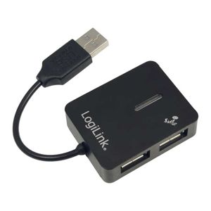 LogiLink Hub USB 4-portový "Smile" černý UA0139