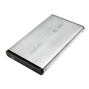 LogiLink externí box pro 2.5'' SATA HDD USB 3.0 stříbrný UA0106A
