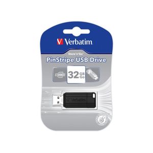 Verbatim 32GB PinStripe USB 2.0 49064