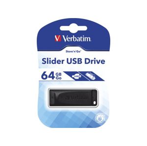 Verbatim 64GB Slider USB 2.0 98698