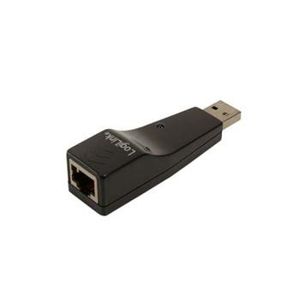 LogiLink adaptér Fast Ethernet USB 2.0 - RJ45 černý UA0025C