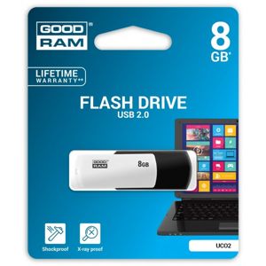 GoodRAM UCO2 8GB USB 2.0 černo-bílý UCO2-0080KWR11