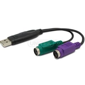 Unitek adaptér USB - 2x PS/2 [Y-155]