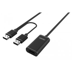 Unitek prodlužovací kabel USB 2.0 5m, aktivní [Y-277]