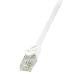 LogiLink Patch kabel U/UTP kat.6 0.5m bílý CP2021U