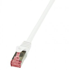 LogiLink Patch kabel Cat.6 S/FTP PIMF PrimeLine 0.25m bílý CQ2011S