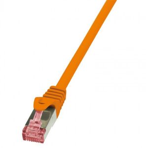 LogiLink Patch kabel 0.25m oranžový CQ2018S