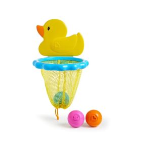 Munchkin zabawka kąpielowa kaczuszka z siatką i piłeczkami