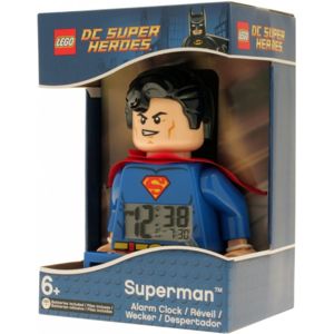 LEGO DC Super Heroes Superman - hodiny s budíkem (9005701)