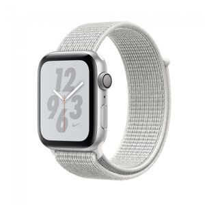 Apple Watch Nike+ 4 silver aluminium 40 | bílý sportovní řemínek
